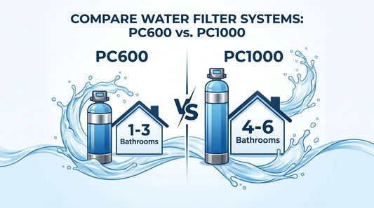 Pentair Pelican PC600 vs. PC1000: Which Whole House Water Filter Do You Need?