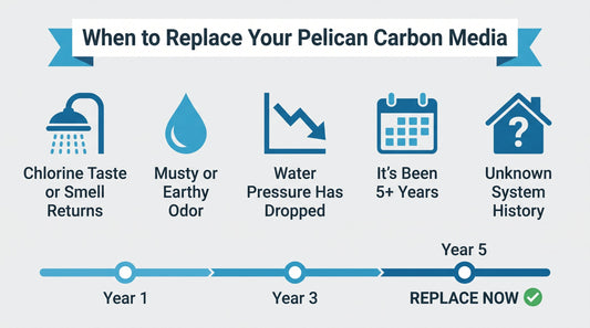 How Often Should You Replace the Carbon Media in Your Pentair Pelican Water Filter?