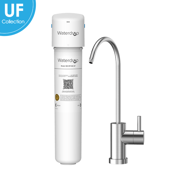 Waterdrop Undersink Ultrafiltration Water System With Dedicated Faucet