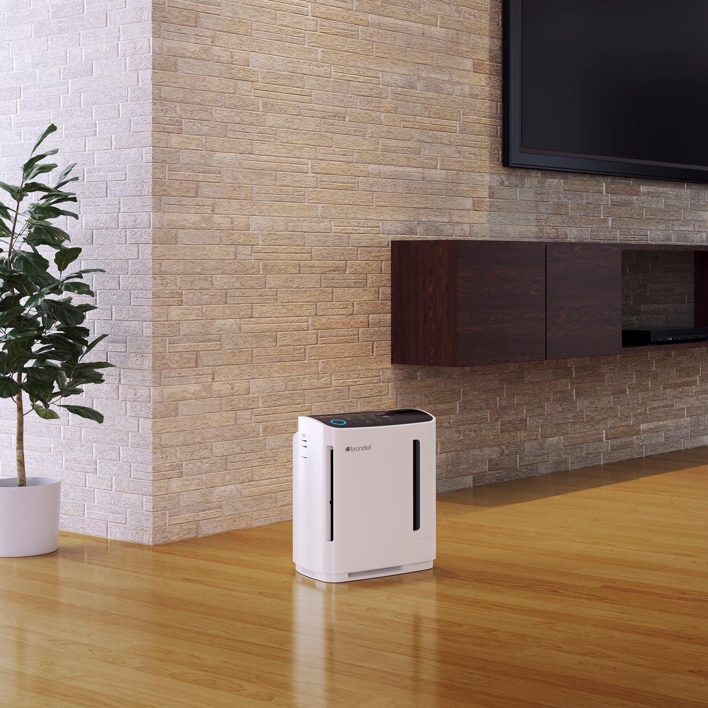 Brondell O2+ Revive TrueHEPA Premium Air Purifier + Humidifier